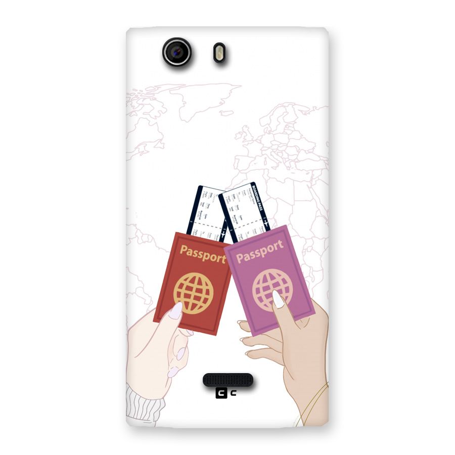 Passport Drive Back Case for Canvas Nitro 2 E311