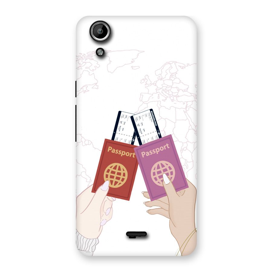 Passport Drive Back Case for Canvas Selfie Lens Q345