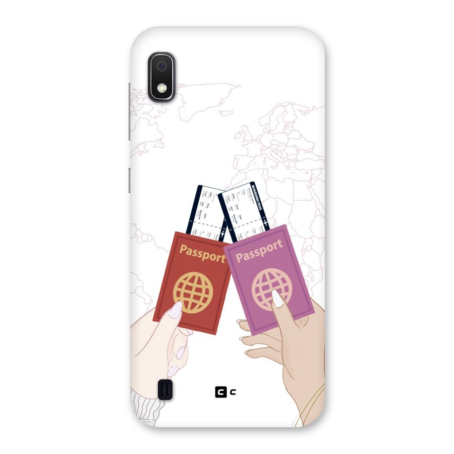 Passport Drive Back Case for Galaxy A10
