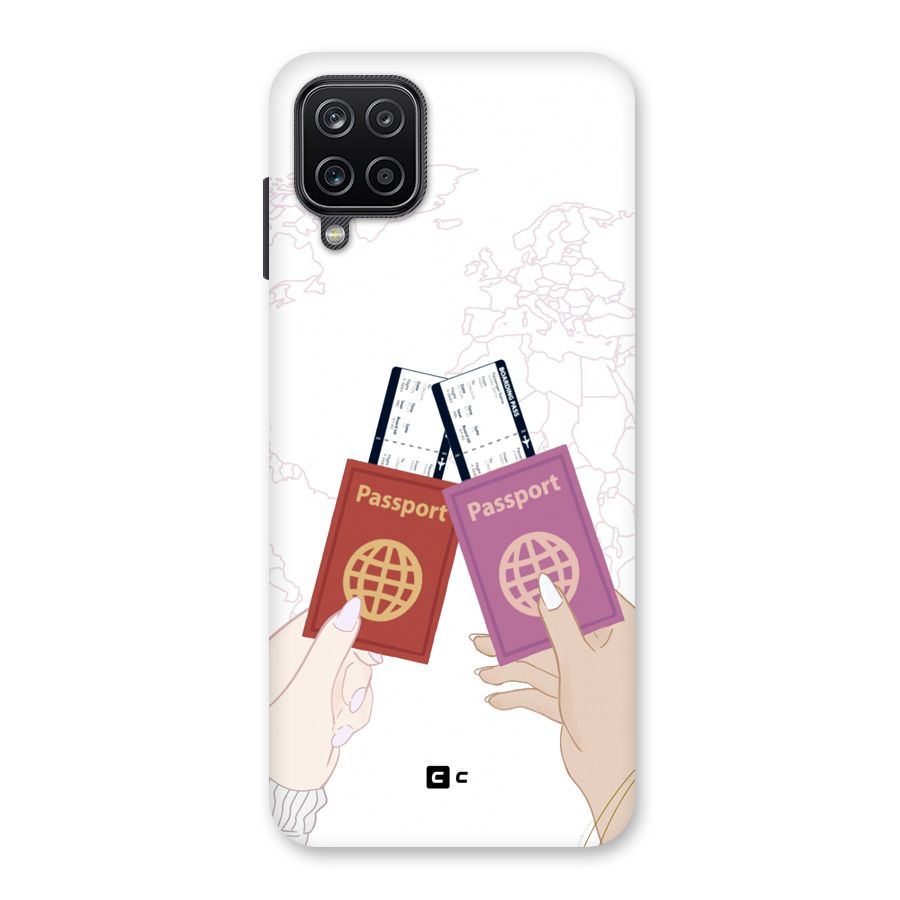Passport Drive Back Case for Galaxy A12