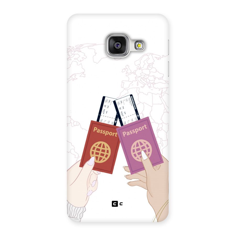 Passport Drive Back Case for Galaxy A3 (2016)