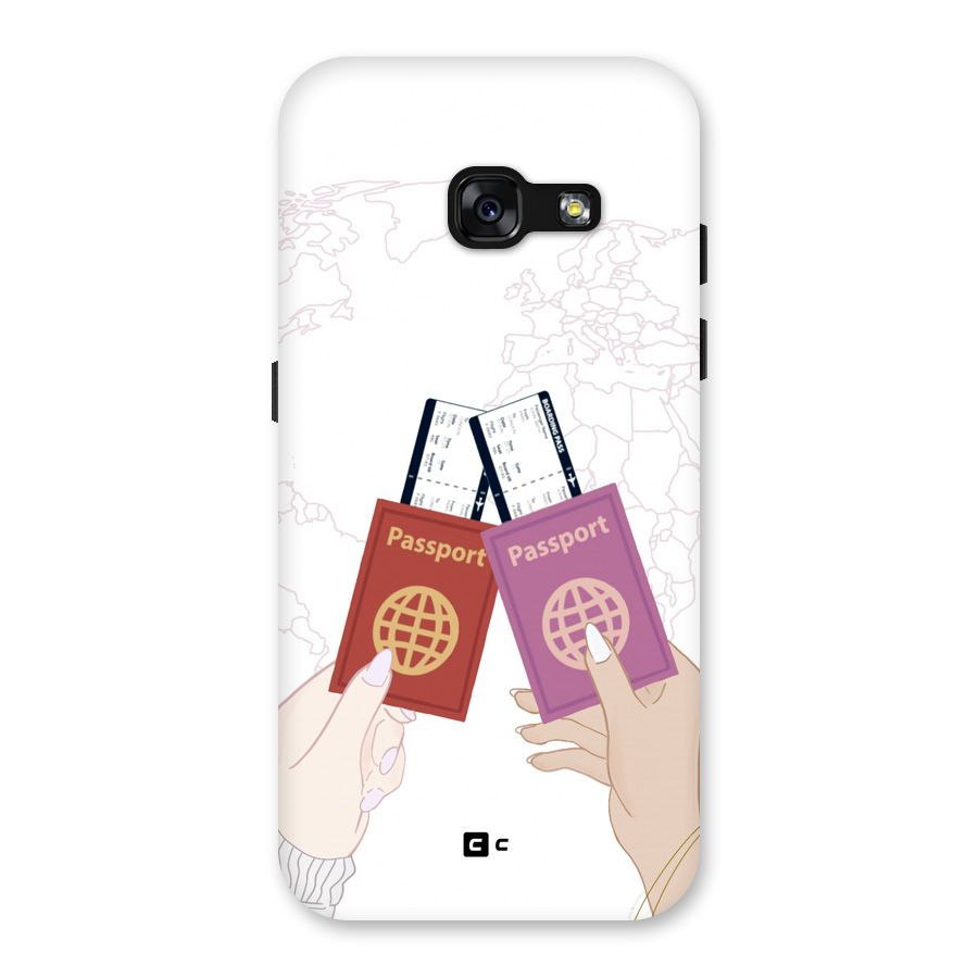 Passport Drive Back Case for Galaxy A3 (2017)