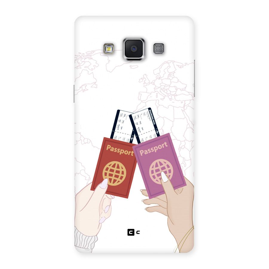 Passport Drive Back Case for Galaxy A5