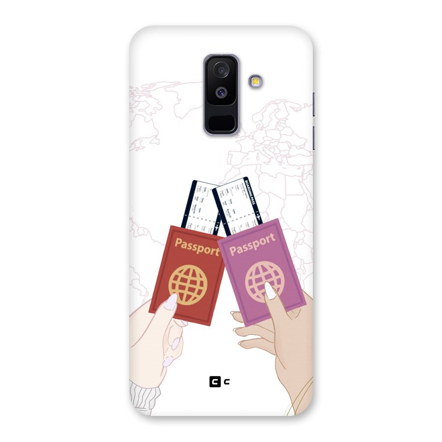 Passport Drive Back Case for Galaxy A6 Plus