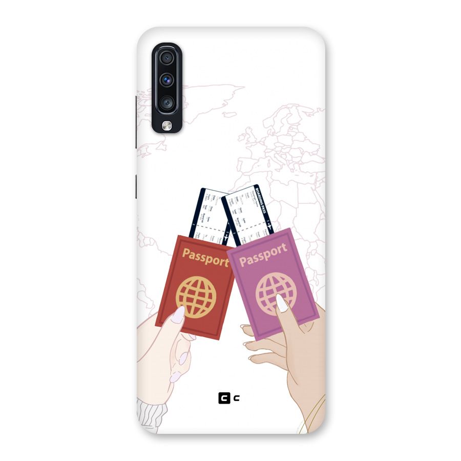 Passport Drive Back Case for Galaxy A70