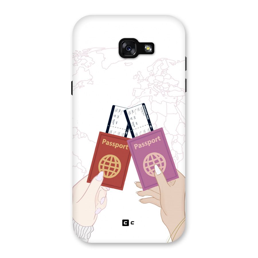 Passport Drive Back Case for Galaxy A7 (2017)