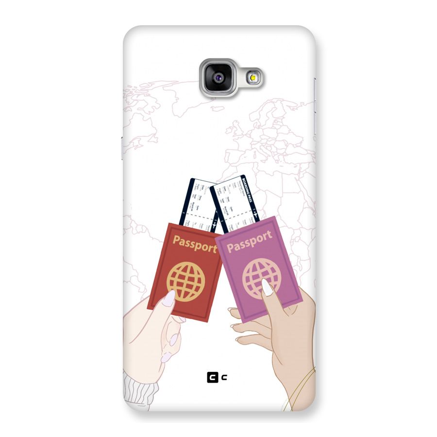 Passport Drive Back Case for Galaxy A9