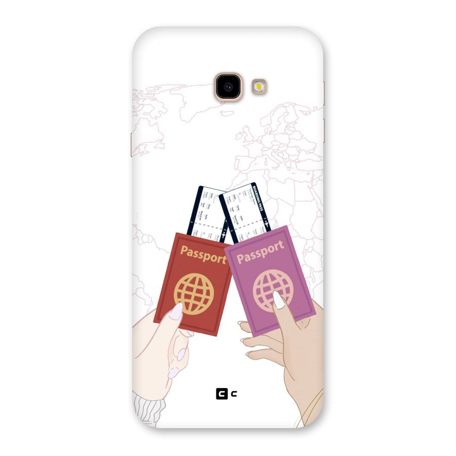 Passport Drive Back Case for Galaxy J4 Plus