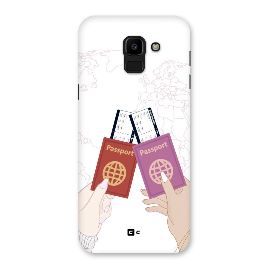 Passport Drive Back Case for Galaxy J6