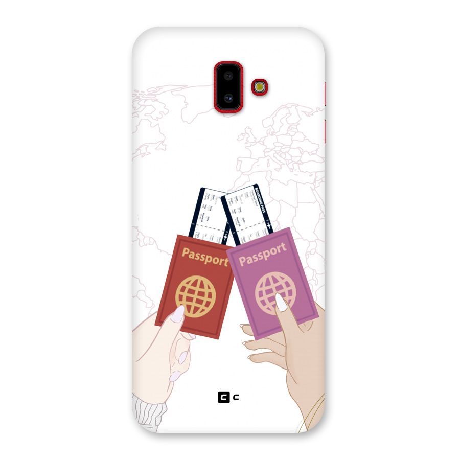 Passport Drive Back Case for Galaxy J6 Plus