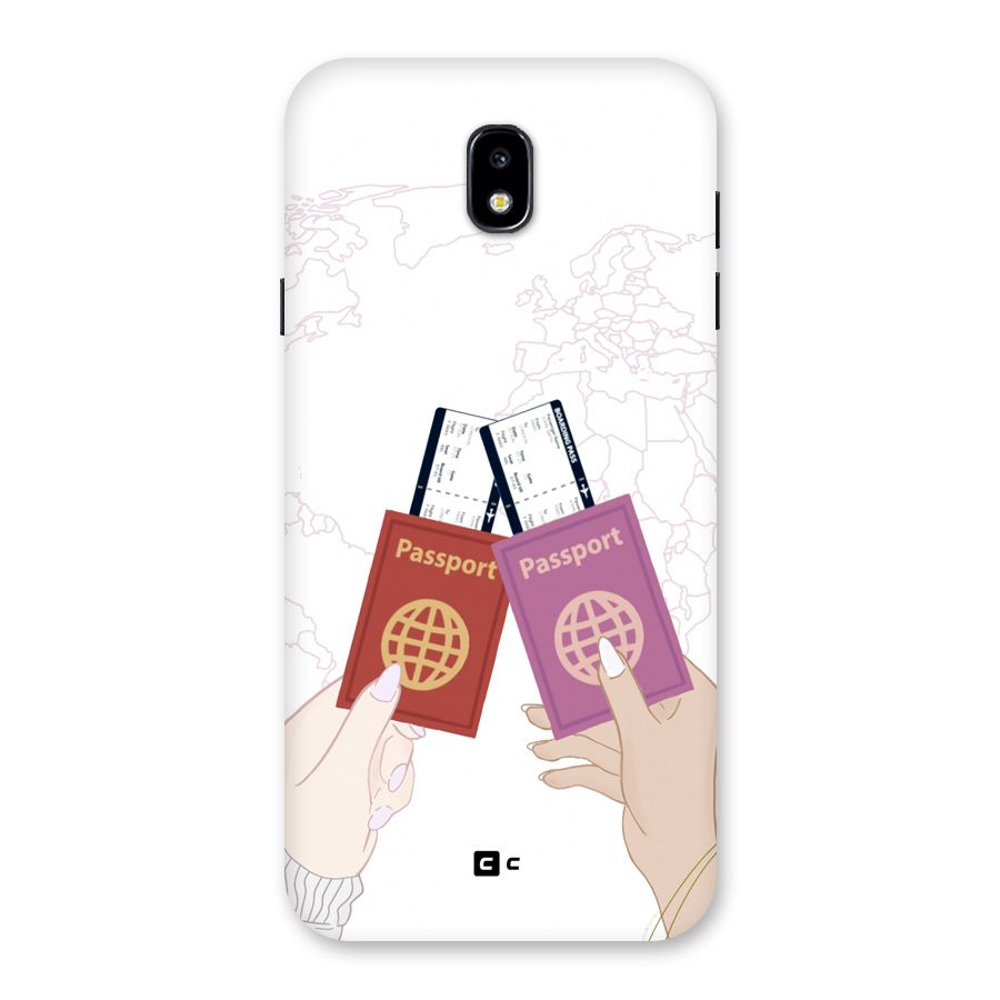 Passport Drive Back Case for Galaxy J7 Pro