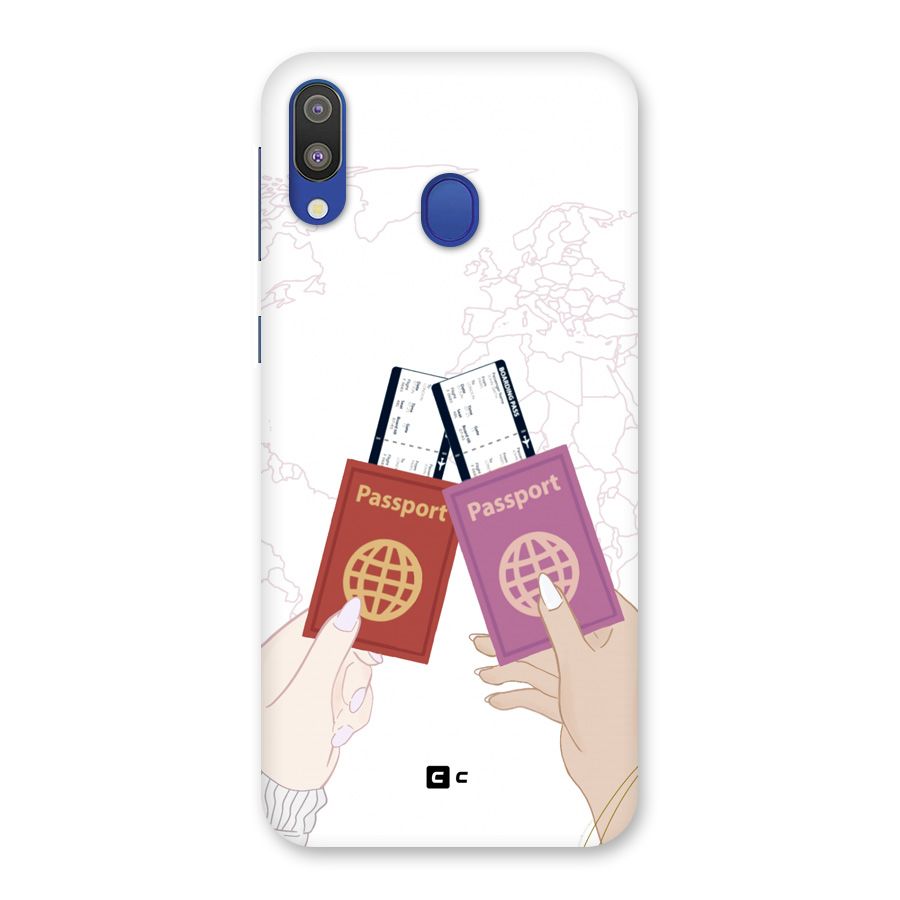 Passport Drive Back Case for Galaxy M20