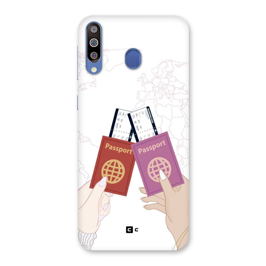 Passport Drive Back Case for Galaxy M30