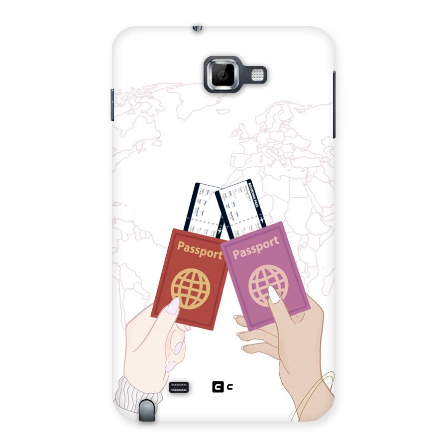 Passport Drive Back Case for Galaxy Note