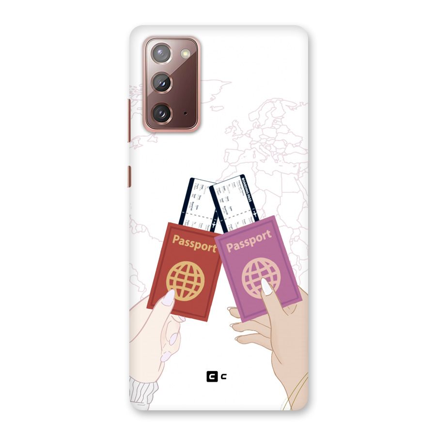 Passport Drive Back Case for Galaxy Note 20