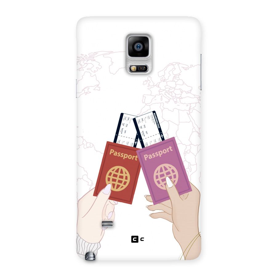 Passport Drive Back Case for Galaxy Note 4
