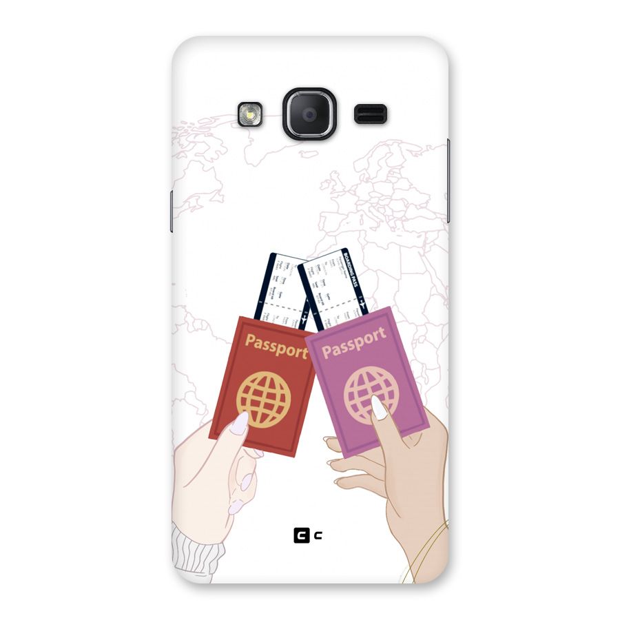 Passport Drive Back Case for Galaxy On7 2015