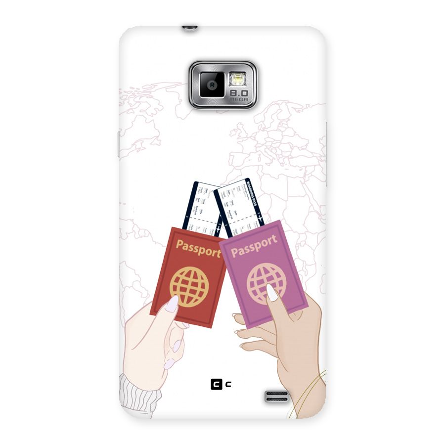 Passport Drive Back Case for Galaxy S2