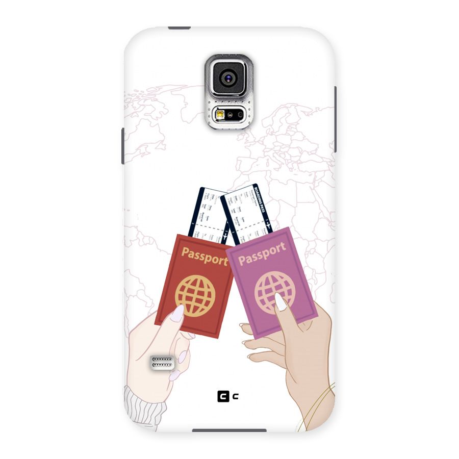 Passport Drive Back Case for Galaxy S5