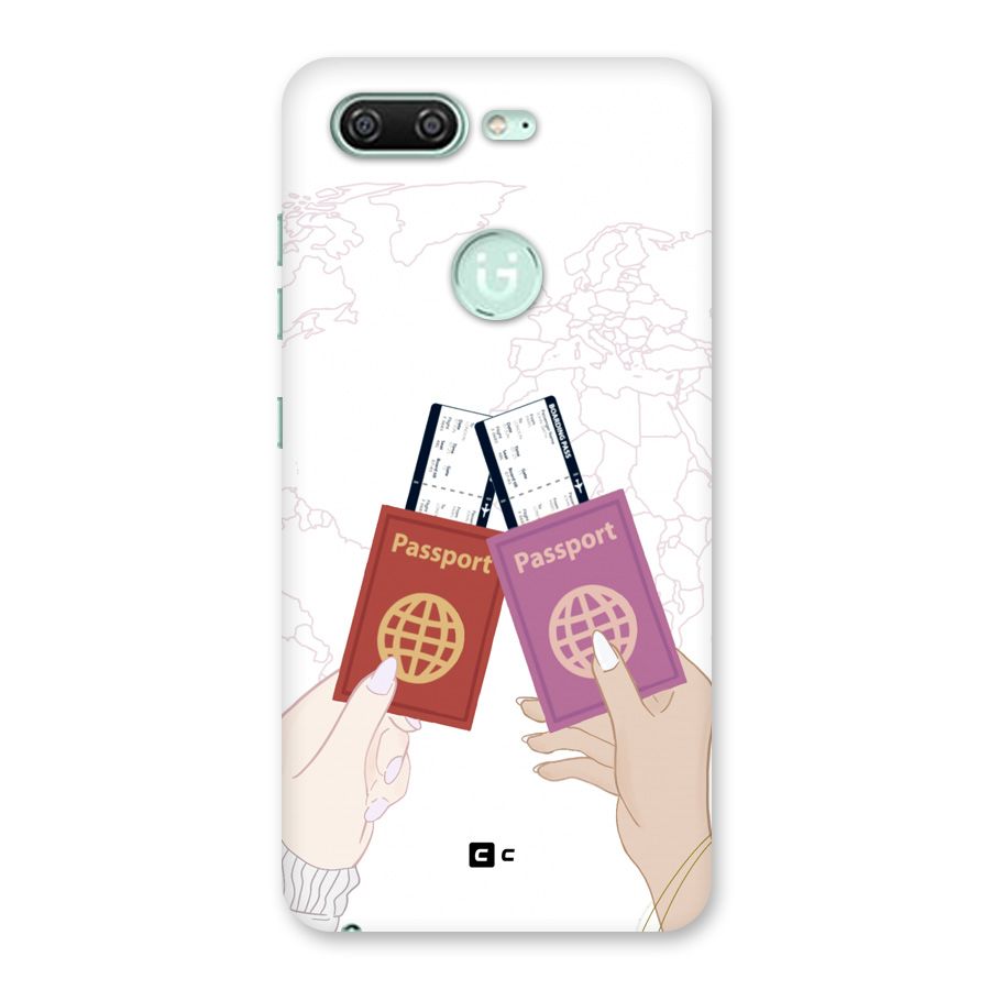 Passport Drive Back Case for Gionee S10