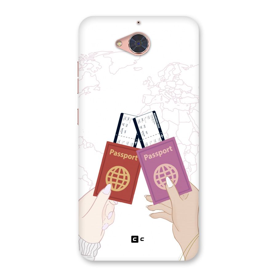 Passport Drive Back Case for Gionee S6 Pro