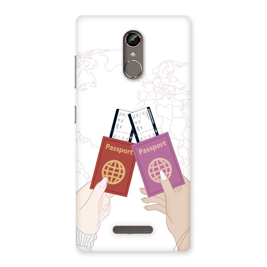 Passport Drive Back Case for Gionee S6s