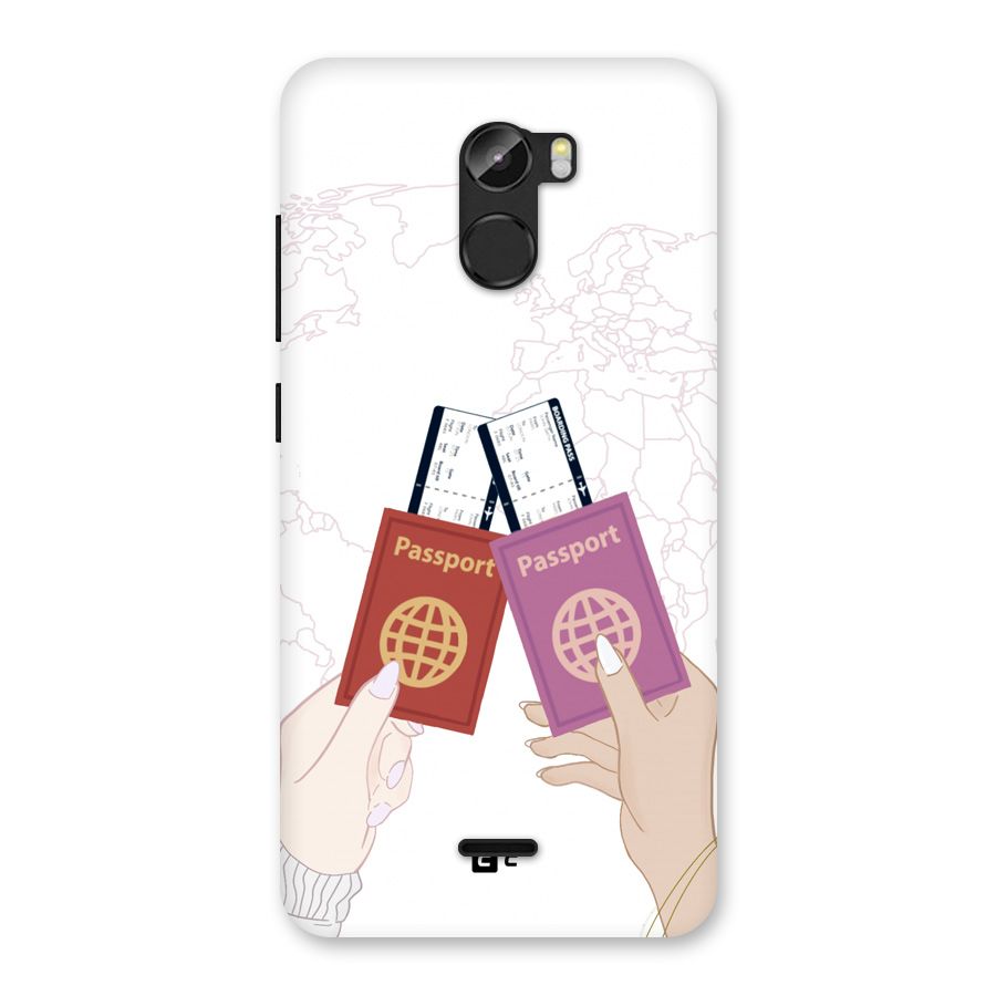 Passport Drive Back Case for Gionee X1