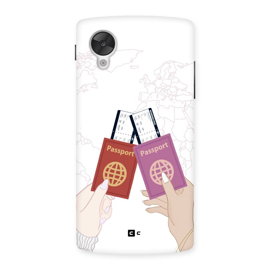 Passport Drive Back Case for Google Nexus 5