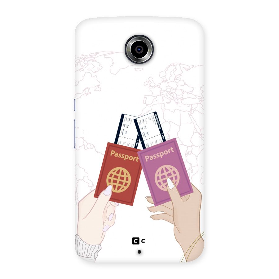 Passport Drive Back Case for Google Nexus 6