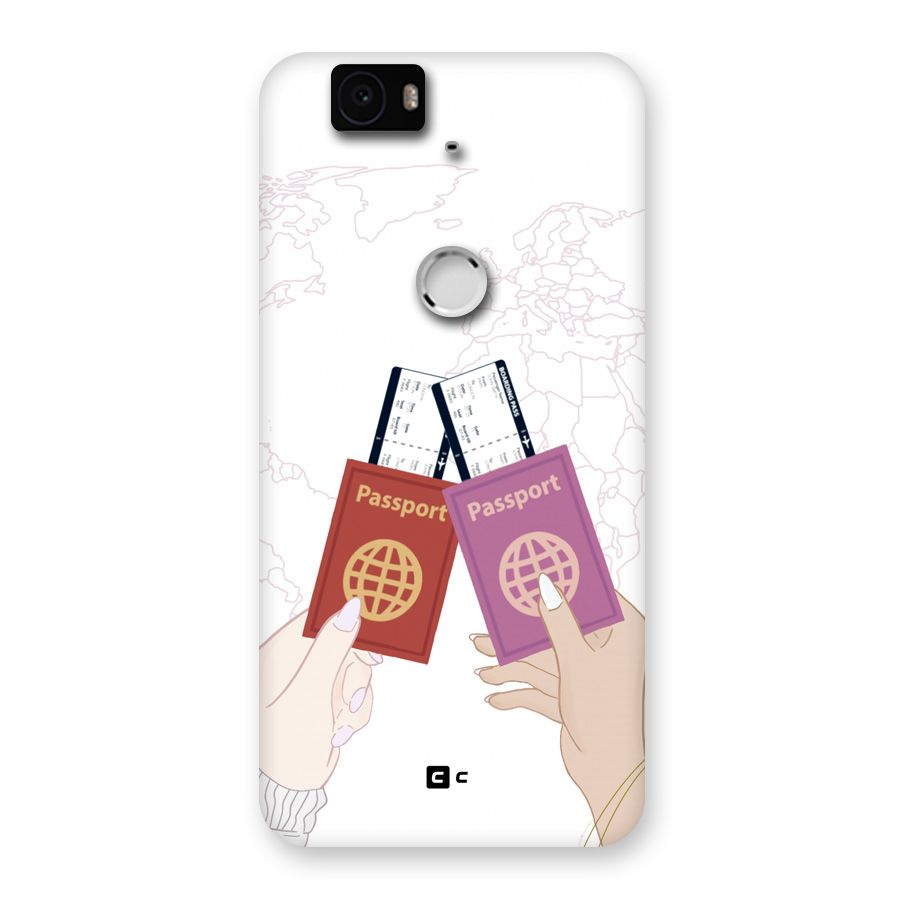 Passport Drive Back Case for Google Nexus 6P