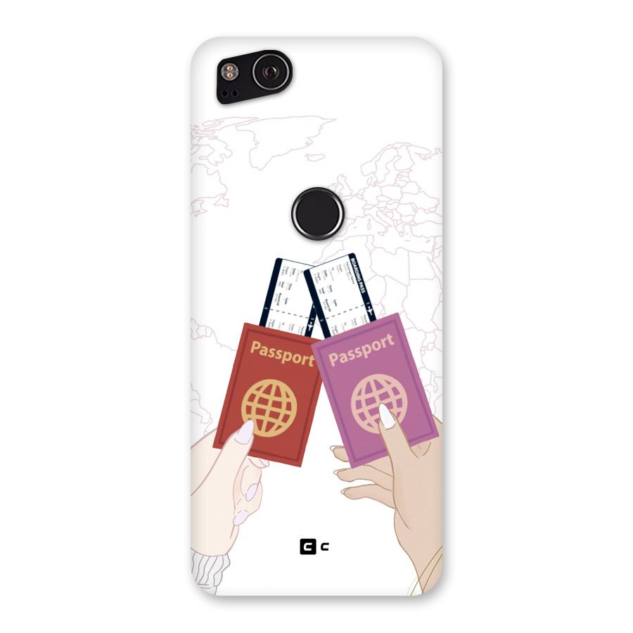 Passport Drive Back Case for Google Pixel 2