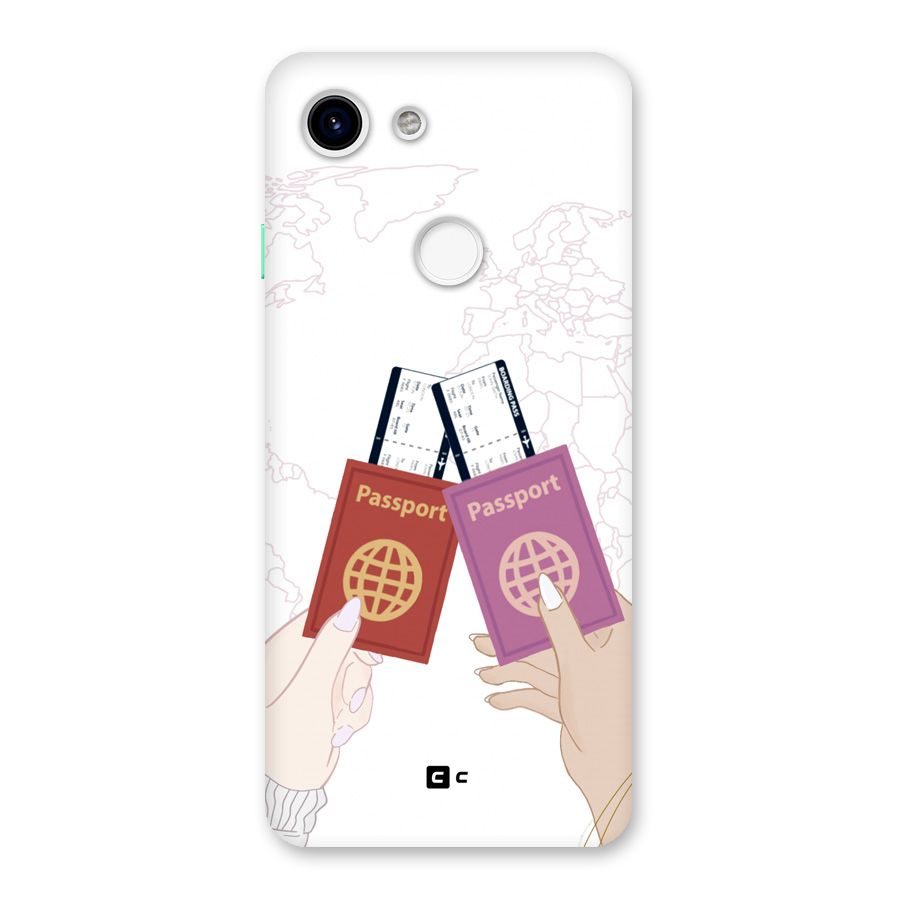 Passport Drive Back Case for Google Pixel 3
