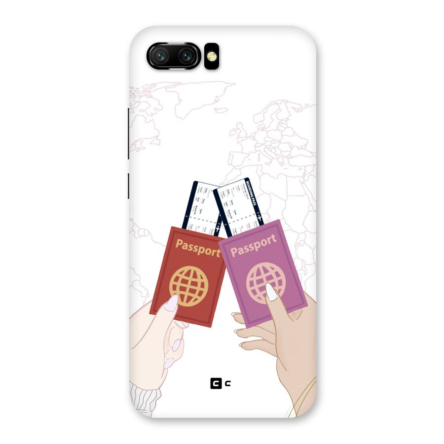 Passport Drive Back Case for Honor 10