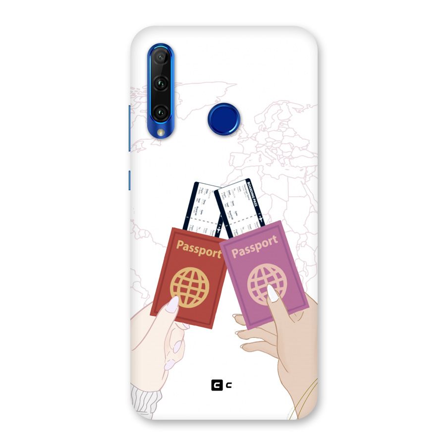 Passport Drive Back Case for Honor 20i