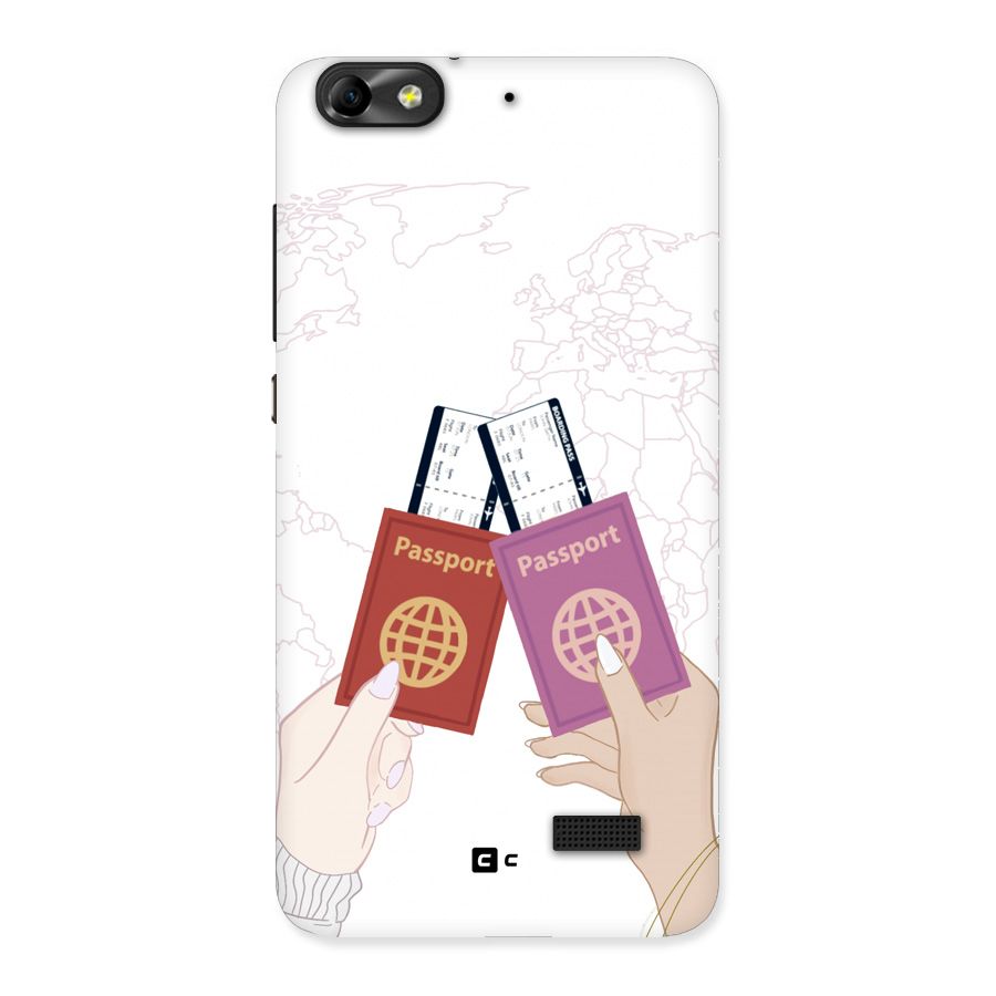 Passport Drive Back Case for Honor 4C