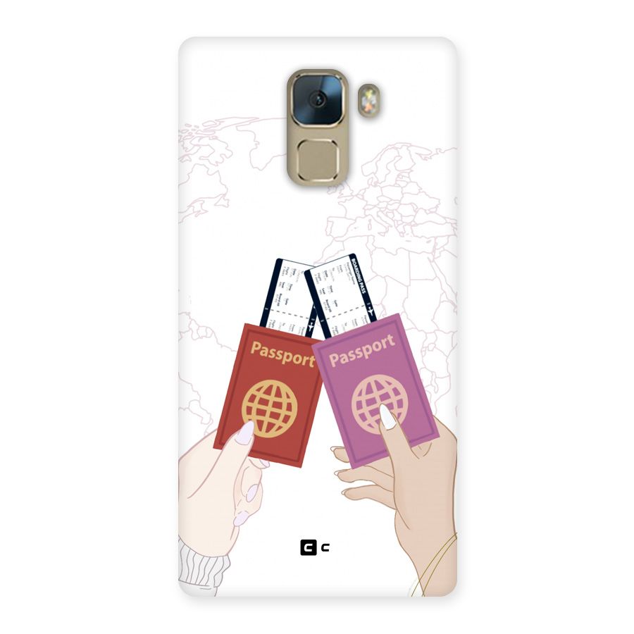 Passport Drive Back Case for Honor 7