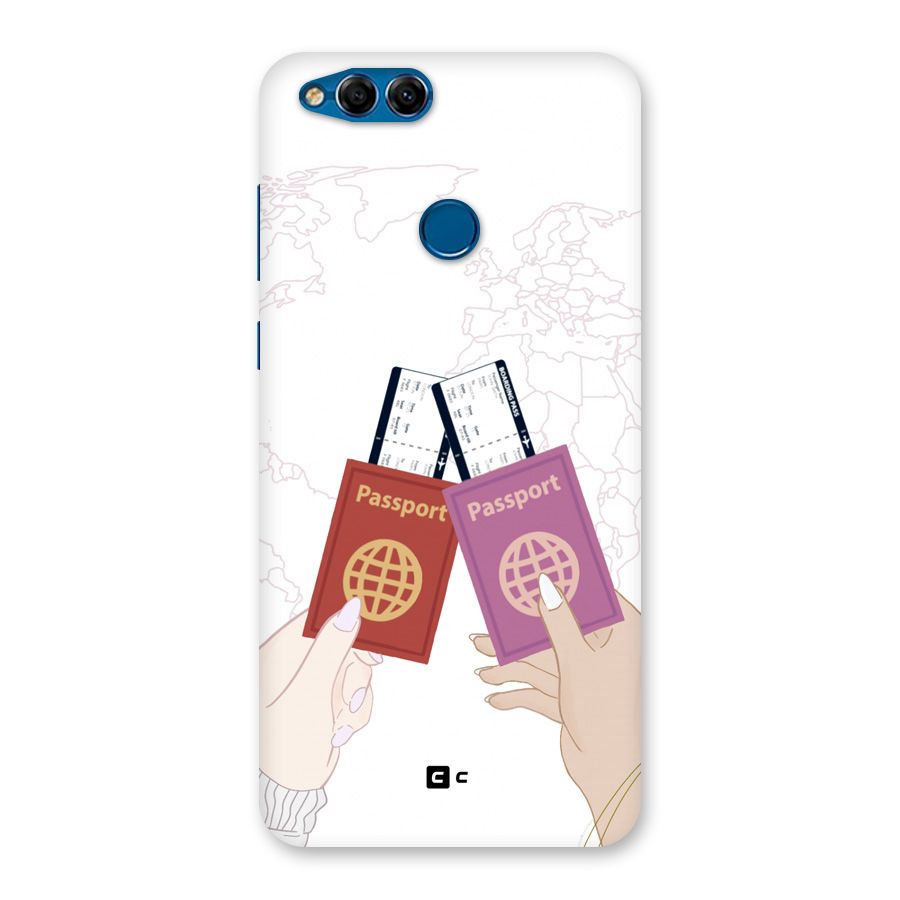 Passport Drive Back Case for Honor 7X