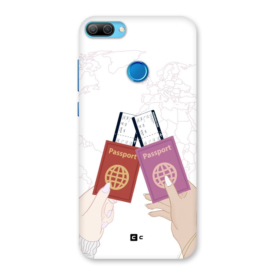 Passport Drive Back Case for Honor 9N