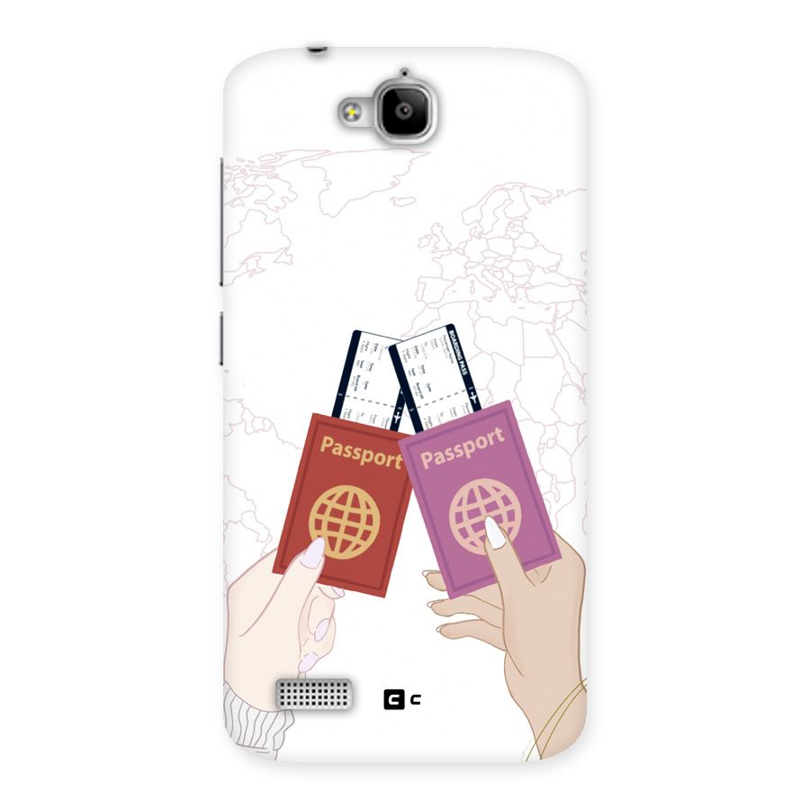 Passport Drive Back Case for Honor Holly