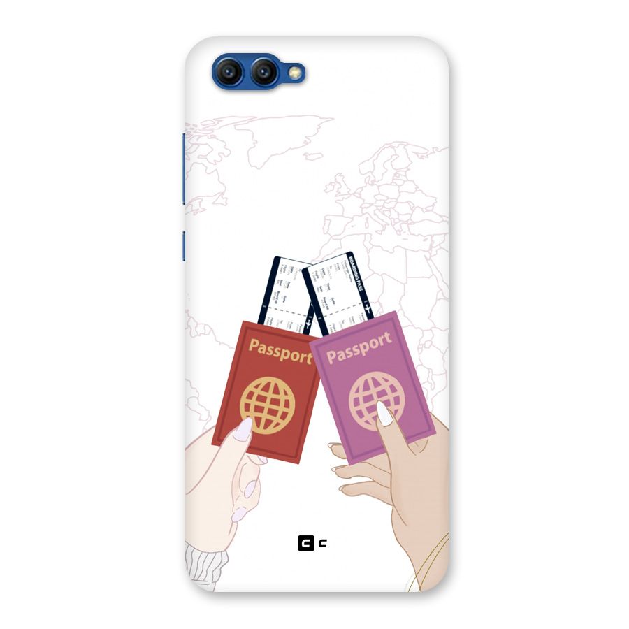 Passport Drive Back Case for Honor View 10