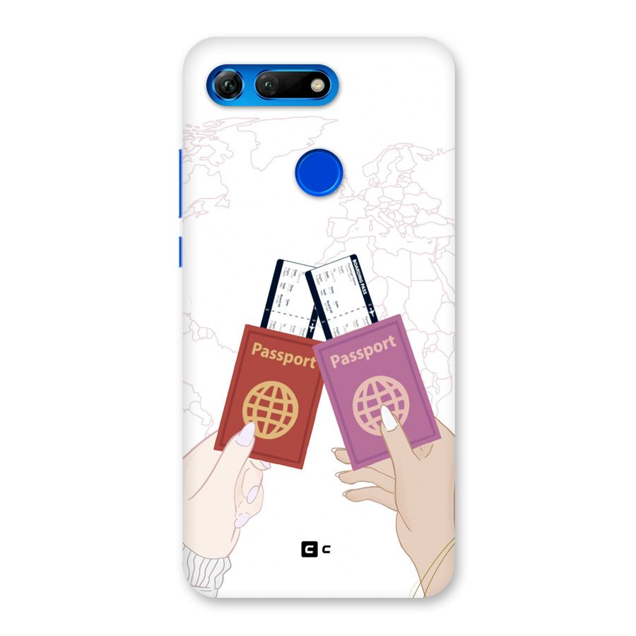 Passport Drive Back Case for Honor View 20