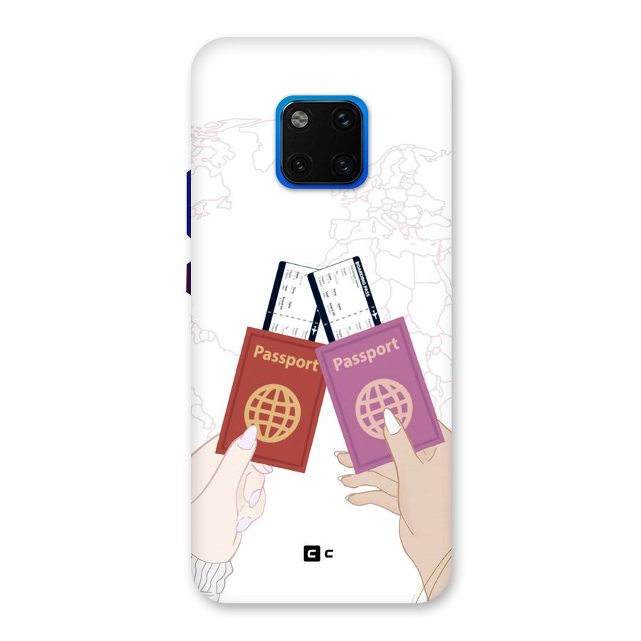 Passport Drive Back Case for Huawei Mate 20 Pro