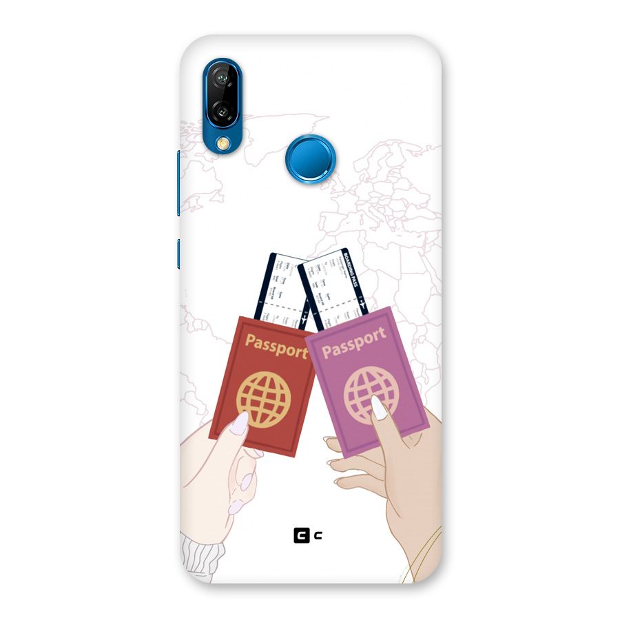 Passport Drive Back Case for Huawei P20 Lite