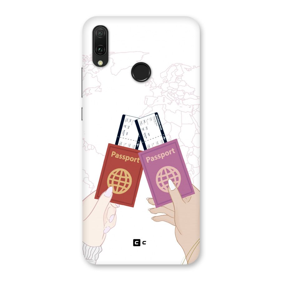 Passport Drive Back Case for Huawei Y9 (2019)