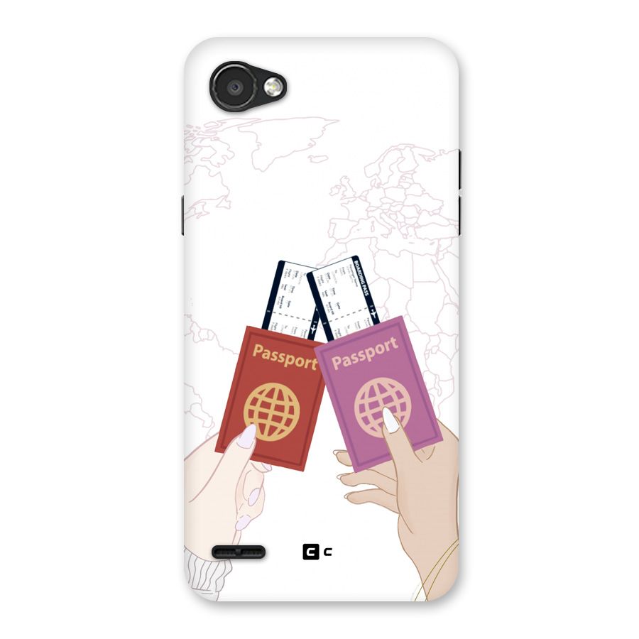 Passport Drive Back Case for LG Q6