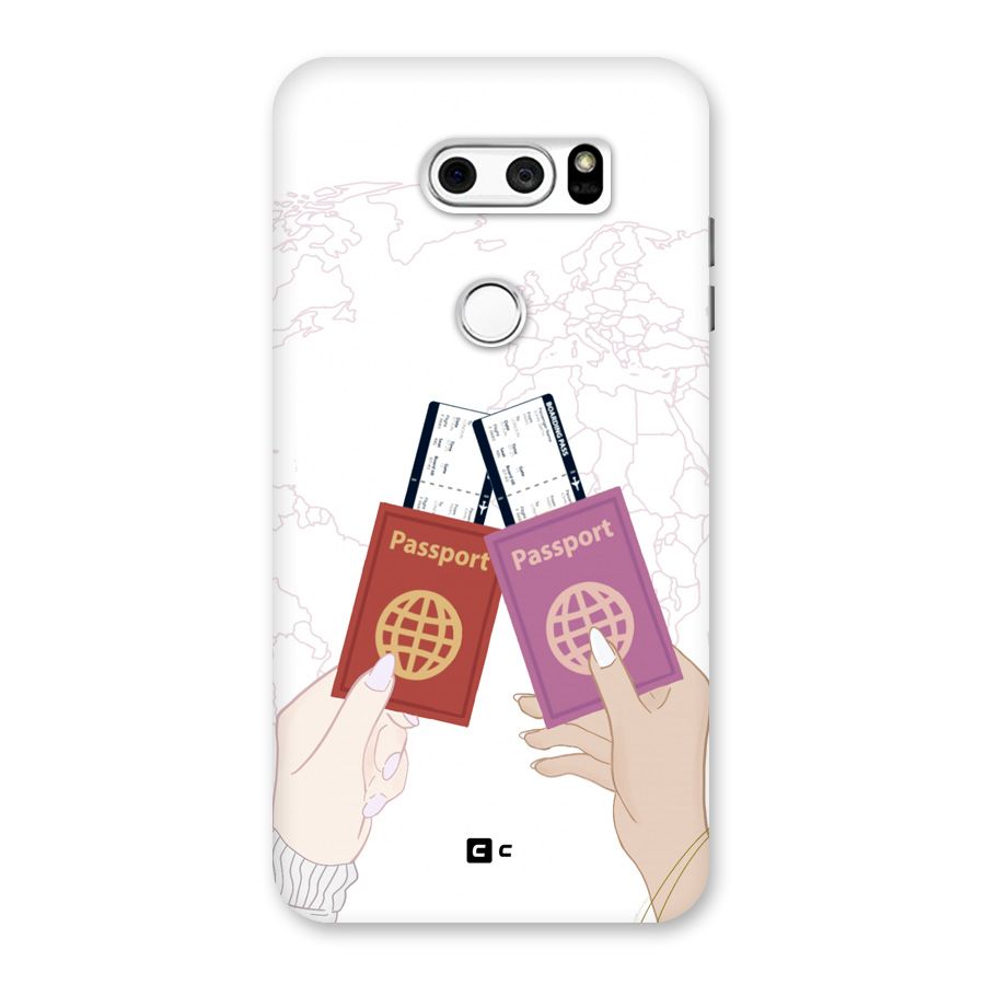 Passport Drive Back Case for LG V30