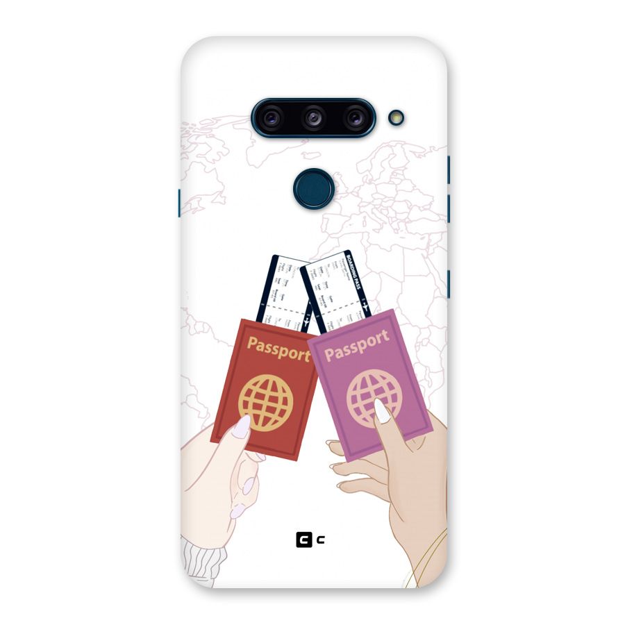 Passport Drive Back Case for LG  V40 ThinQ