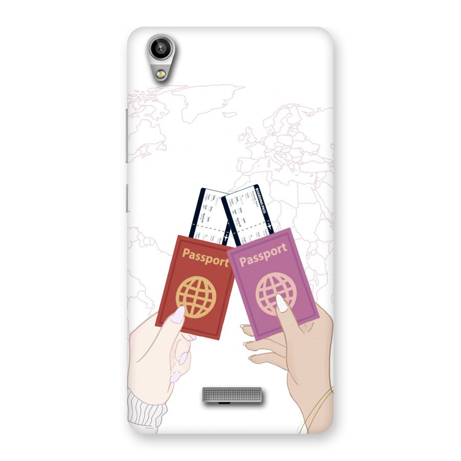 Passport Drive Back Case for Lava Pixel V1