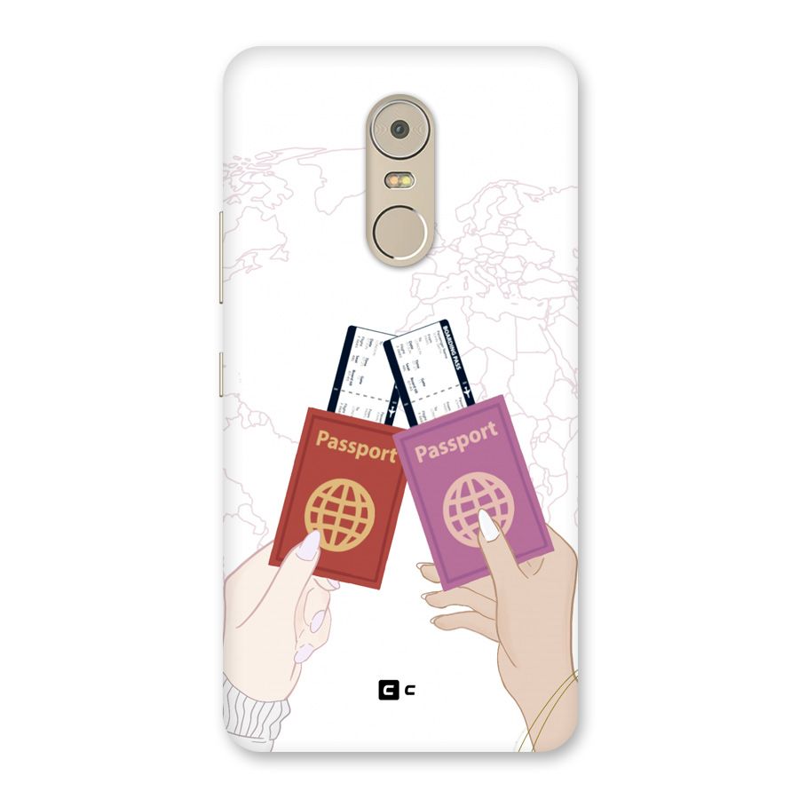 Passport Drive Back Case for Lenovo K6 Note