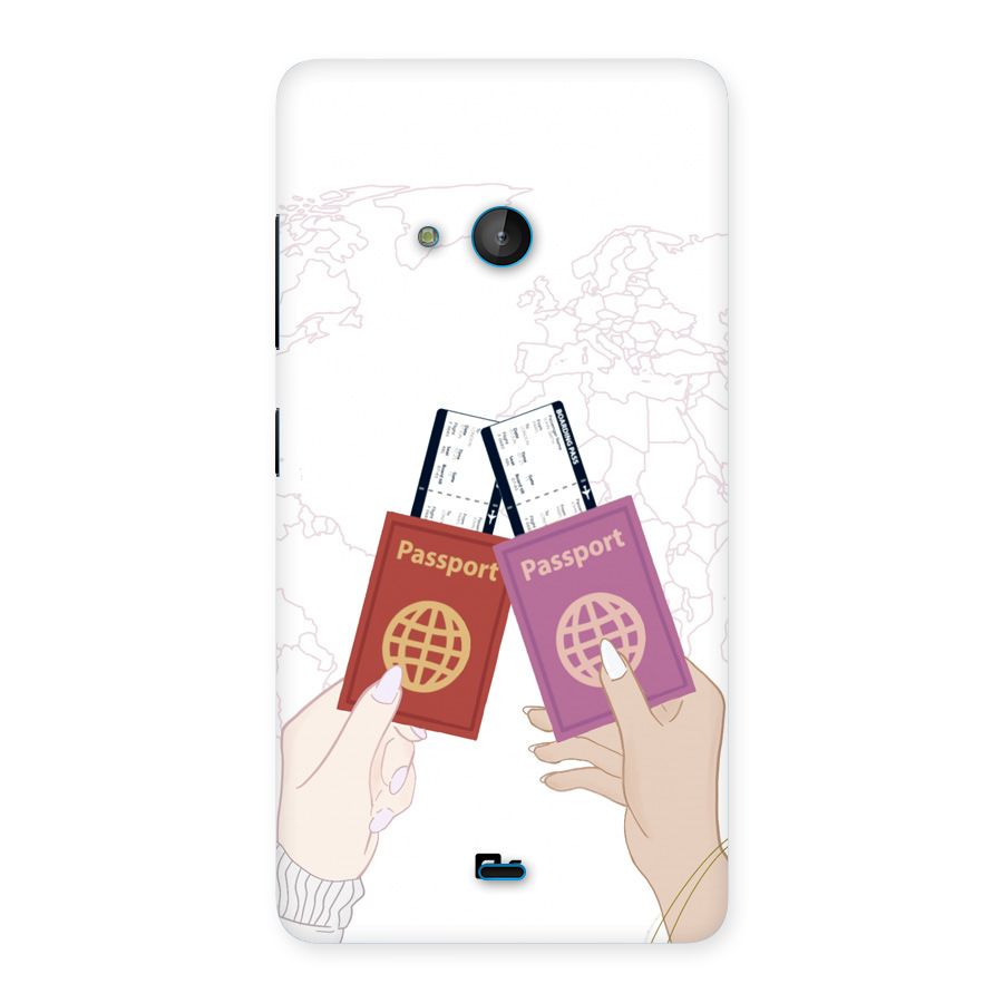Passport Drive Back Case for Lumia 540